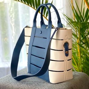 URBAN EXPRESSIONS Satchel / Crossbody Vegan Bag.